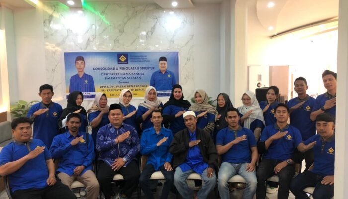 DPW Gema Bangsa Kalsel terus kuatkan struktur DPD di daerah pesisir