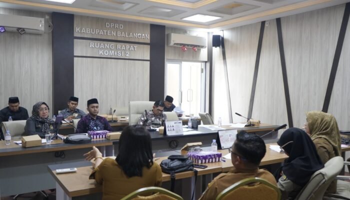 Komisi II DPRD Balangan Evaluasi LKPJ 2025, Soroti Sektor Ekonomi dan Inovasi SKPD