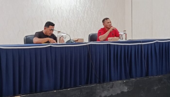 Technical Meeting Kapolres HST Cup U40 2026 Digelar, 26 Tim Siap Berlaga