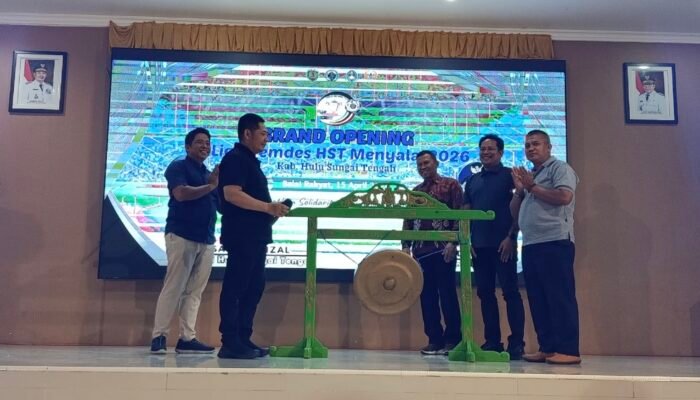 Liga Pemdes HST Menyala 2026 Resmi Dibuka