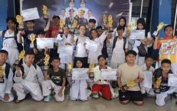 Kontingen Karatedo HST Sabet Banyak Medali di Kejuaraan Piala Pangdam