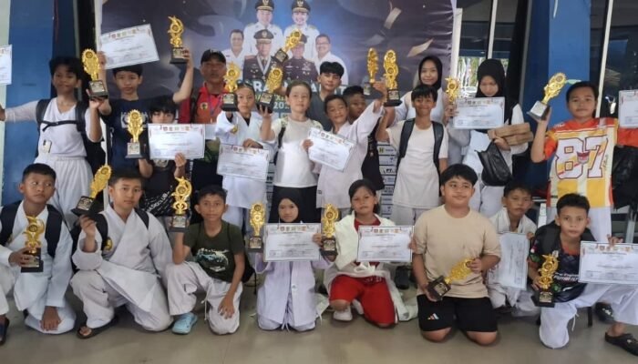 Kontingen Karatedo HST Sabet Banyak Medali di Kejuaraan Piala Pangdam