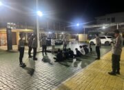 Patroli Malam Polres HST Amankan Sepeda Motor Diduga Terlibat Balap Liar