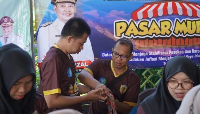 HST Gelar Pasar Murah Idul Adha, Warga Pajukungan Sambut Antusias Harga Terjangkau