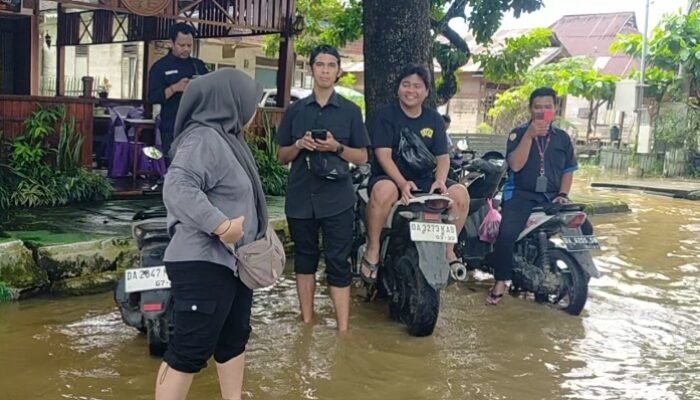 Data Terkini: Tiga Kecamatan di HST Terendam Banjir, Sebagian Wilayah Masih Alami Kenaikan Air