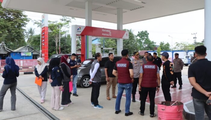 Kabar Aktivitas Mencurigakan di SPBU Terklarifikasi, Polres HST Tegaskan Pengawasan Ketat