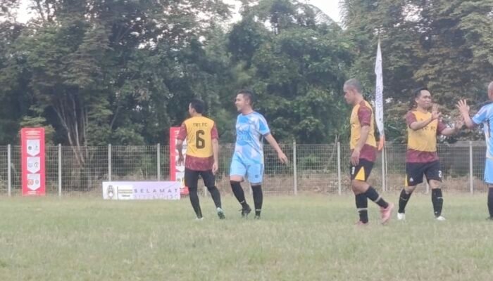Laga Panas di Stadion Murakata: PJM Polres HST Tundukkan Handil Bakti FC dengan Skor 3-0