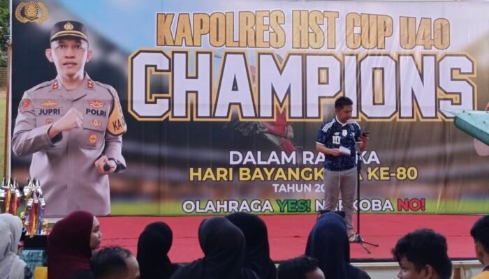 Resmi Ditutup, Kapolres HST Cup 2026 Lahirkan Atlet Berprestasi dan Pererat Persaudaraan