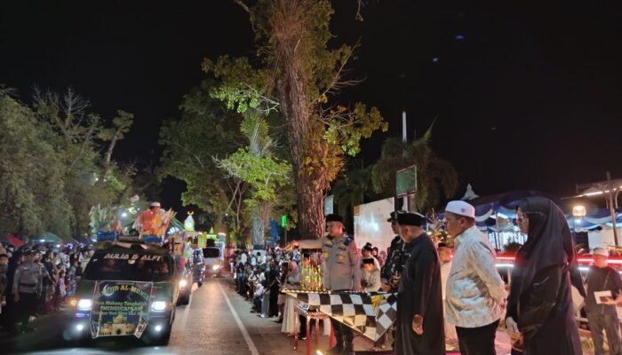 Pawai Takbiran Idul Adha 1447 H Meriah, Ribuan Warga Padati Kota Barabai