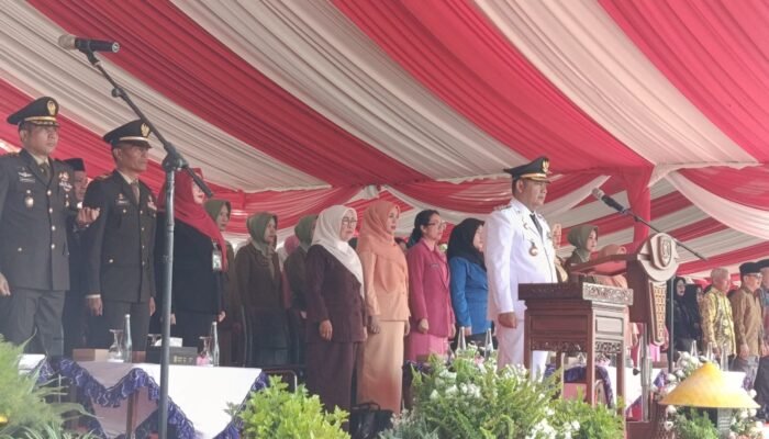 Peringatan Harlah Pancasila di HST Diisi Apresiasi dan Penghargaan bagi ASN Purna Tugas