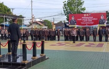 Jadikan Pancasila Jangkar Moral, Polres HST Peringati Hari Lahir Pancasila