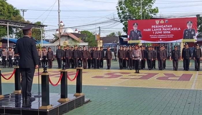 Jadikan Pancasila Jangkar Moral, Polres HST Peringati Hari Lahir Pancasila
