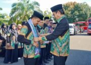 Wabup Balangan Lepas Kafilah MTQ Ke- 37 Di Barito Kuala, Targetkan Juara dan Hadiah Umrah