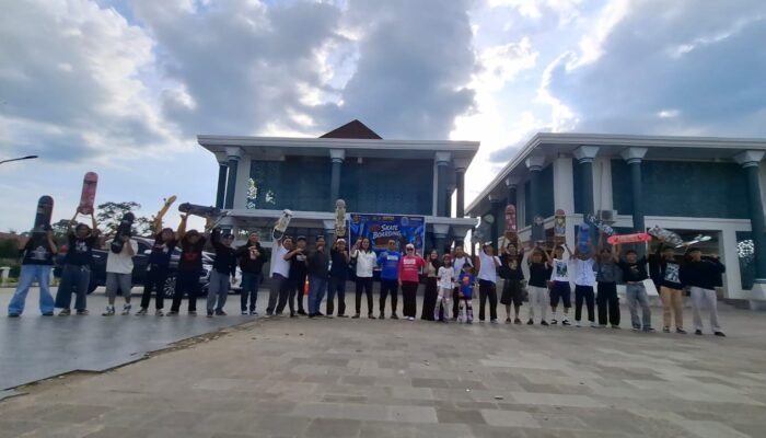 Dukung Kreativitas Anak Muda, Kapolres Balangan Buka Event Lomba Sepatu Roda dan Skateboard