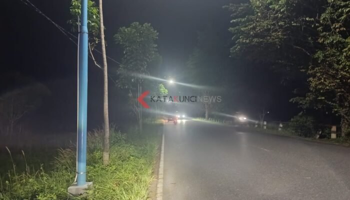 Ribuan PJU Terpasang, HST Semakin Terang dan Aman