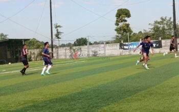 Memeriahkan Bhayangkara ke-80, Tim Gabungan Sie Sabet Gelar Juara Mini Soccer