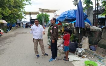 Penertiban Pedagang Kaki Lima di Pasar Keramat Berjalan Kondusif