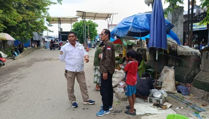 Penertiban Pedagang Kaki Lima di Pasar Keramat Berjalan Kondusif
