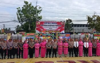 49 Personel Polres HST Naik Pangkat, Kapolres Minta Tingkatkan Pengabdian kepada Masyarakat