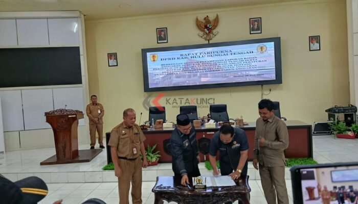 WTP Jadi Modal Perbaikan, DPRD dan Pemkab HST Sepakati Raperda APBD 2025