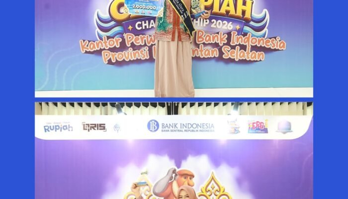 Guru Rere dari SD Kecil Raranum Harumkan Nama Balangan di Ajang Bank Indonesia