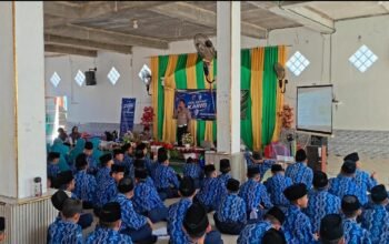 Lewat Polantas KARIB, Sat Lantas Polres Balangan Sambangi Sekolah untuk Edukasi Siswa Baru 