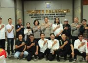 Bangun Kemitraan Strategis, AKBP Arif Mansyur Supartono Rangkul Awak Media Balangan