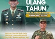 Ketua DPRD Tabalong ucapkan selamat ulang tahun untuk Dandim 1008