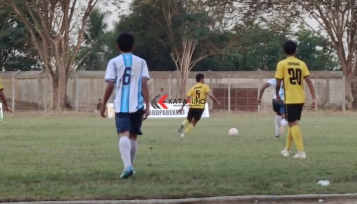 Tundukkan Polres HST A, MMC X Mahbara Agro Gurun Putra Tantang Panjalu United di Semifinal