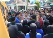 Polres HST Pastikan Aksi Mahasiswa di Kantor PLN Berjalan Aman dan Tertib