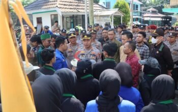 Polres HST Pastikan Aksi Mahasiswa di Kantor PLN Berjalan Aman dan Tertib