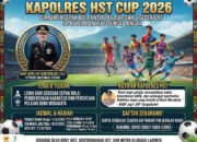 Kapolres HST Cup 2026 Resmi Dibuka, Turnamen Sepak Bola Antar Pelajar Siap Bergulir di HST