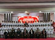 Bupati HST Kukuhkan 45 Paskibraka, Siap Tugas Hari Kemerdekaan