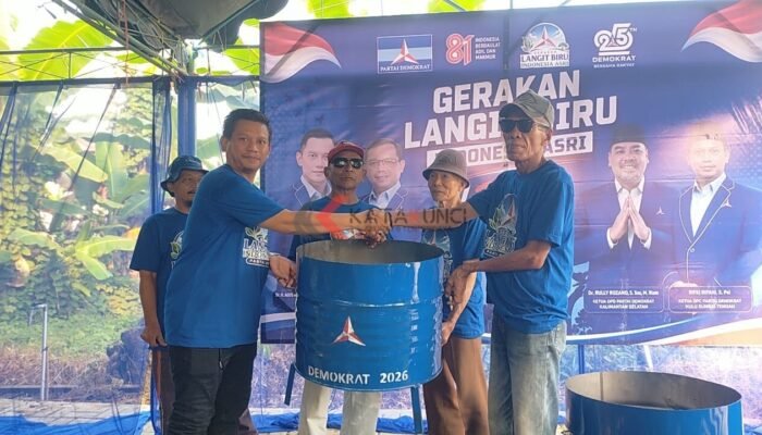 Partai Demokrat HST Hadirkan Kesehatan Gratis dan Perbaiki Fasilitas Umum di Banua Binjai