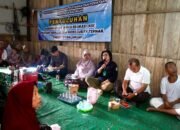 Proteksi Kesehatan Hewan, Dinas Pertanian Balangan Edukasi Peternak Desa Nungka Hadapi Penyakit Ternak