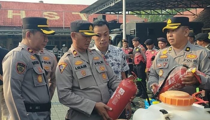 Polres HST Gelar Apel Siaga, Antisipasi Kebakaran Hutan dan Lahan Musim Kemarau