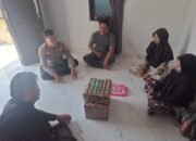 Polres HST Salurkan Bantuan Sembako untuk Keluarga Korban Tenggelam Wisata Pulau Kajung
