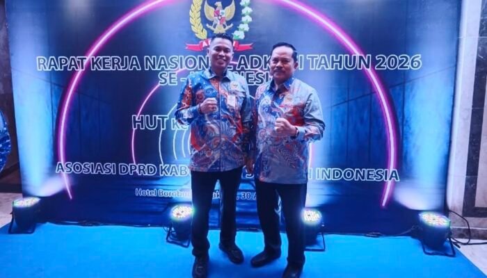 Ketua DPRD Tabalong turut sukseskan Rakernas ADKASI 2026