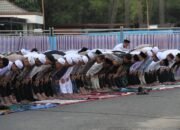 Ratusan Personel Gabungan Balangan Gelar Salat Istisqa Padamkan Ancaman Karhutla