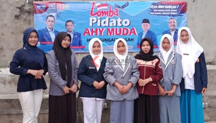 DPC Demokrat HST Gelar Lomba Pidato AHY Muda