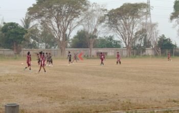 SMAN 8 Barabai Hancurkan SMAN 4 Barabai 5-0, Amankan Tiket 8 Besar Kapolres HST Cup