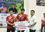 Kawal Pembibitan Atlet, Dewan Balangan Minta Eksekutif Pertegas Regu Pengelola Gedung Bulutangkis