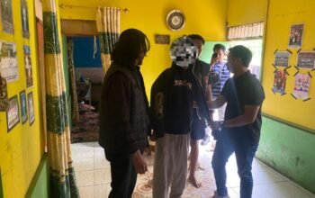 Sat Reskrim Polres Balangan Ringkus Ayah Tega Penganiaya Anak Kandung di Batumandi