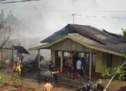 Sore di Birayang Timur Berubah Mencekam, Tiga Rumah Dilalap Api