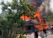 Kemarau Mempersempit Ruang Gerak, Empat Rumah di Murung Taal Ludes Terbakar