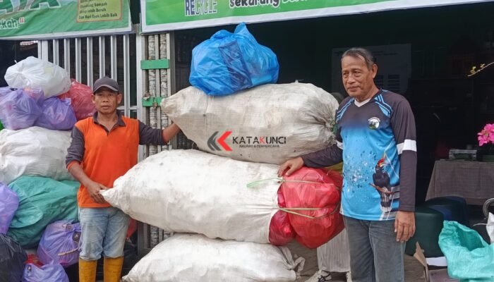 1.573 Nasabah Tercatat di Lima Bank Sampah Murakata HST