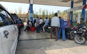 Antrean BBM di SPBU Timbuk Bahalang HST Mulai Berkurang, Pengelola Perketat Pengawasan