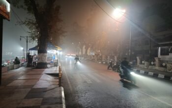 Kabut Asap Kian Pekat Selimuti Barabai