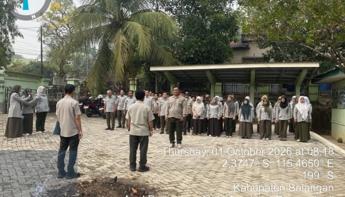 Peringati Hari Kesaktian Pancasila, Penyuluh Pertanian se-Balangan Gelar Upacara