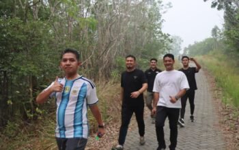 Cegah Karhutla, Kapolres HST Pantau Langsung Kawasan Gunung Titi